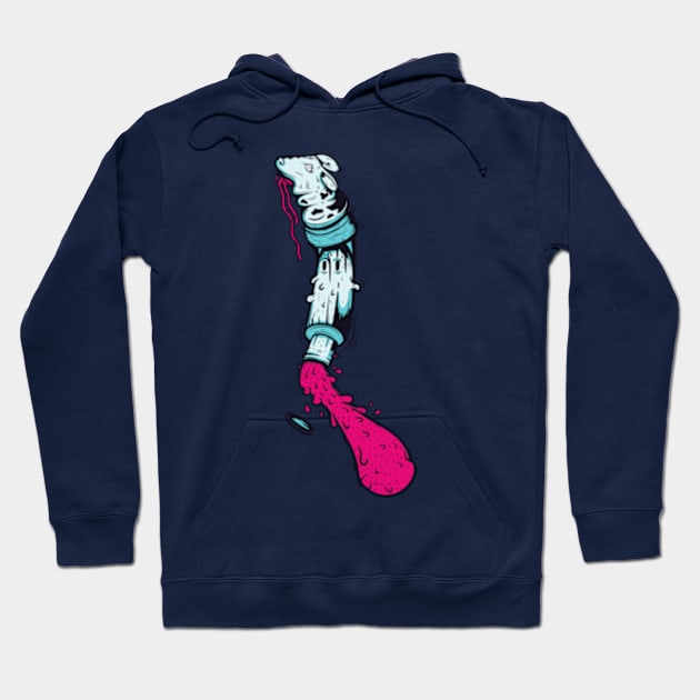 COWorkers toothpaste Hoodie by Frajtgorski